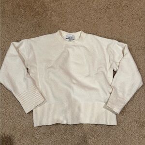 Cream Crewneck Sweater